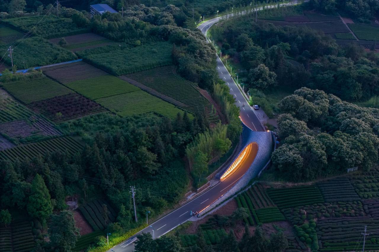 BIM建筑|上天入地:下岩贝穿云编木隧&腾云气象环 / 朱培栋-line+建筑事务所 BIM建筑|上天入地:下岩贝穿云编木隧&腾云气象环 / 朱培栋-line+建筑事务所