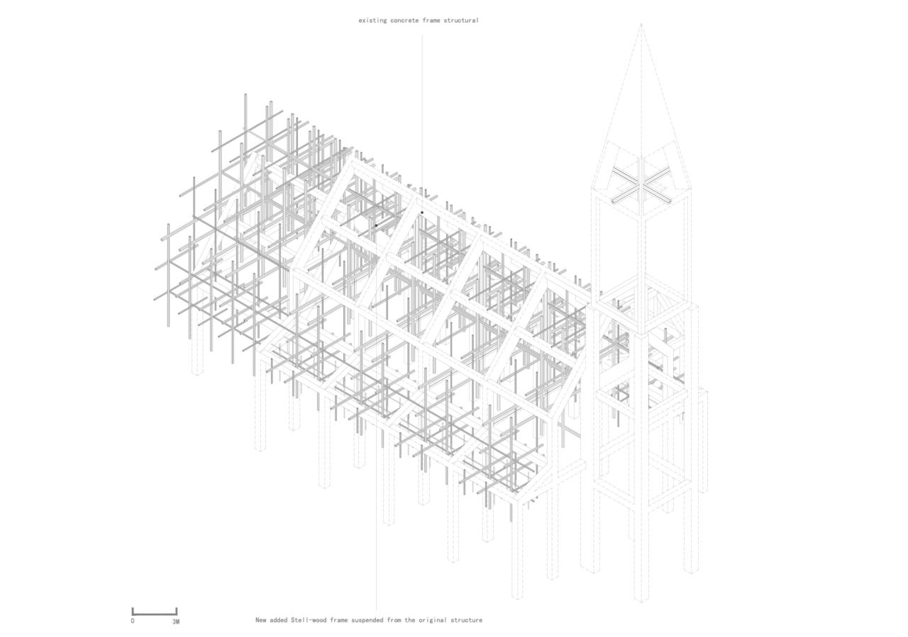 BIM建筑|旧教堂 / 源计划建筑师事务所 BIM建筑|旧教堂 / 源计划建筑师事务所