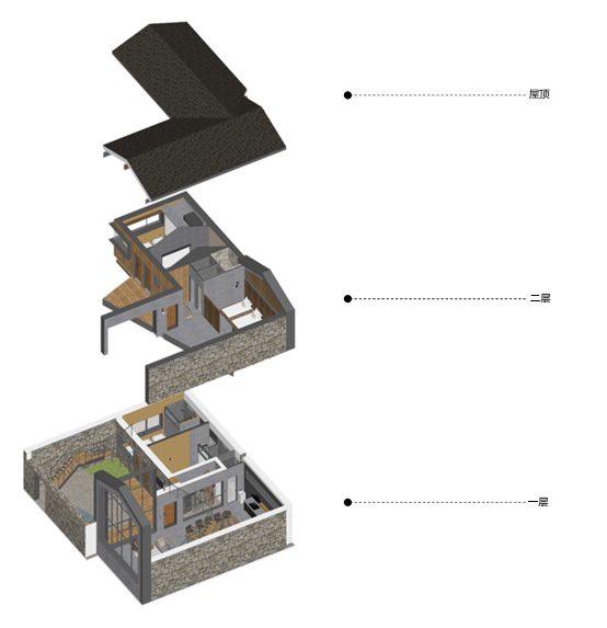 BIM建筑|以景为据:济南东泉村民宿集群设计 / GW空间设计 BIM建筑|以景为据:济南东泉村民宿集群设计 / GW空间设计