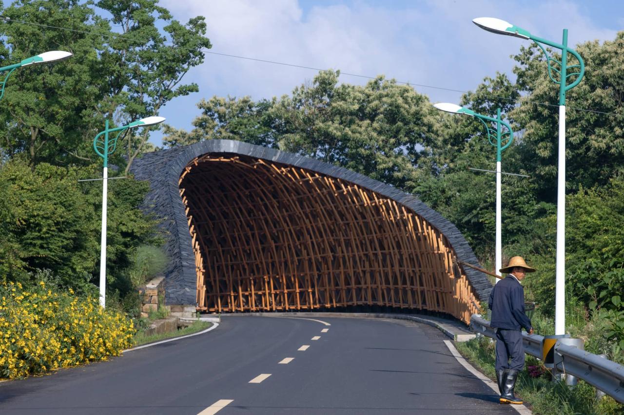 BIM建筑|上天入地:下岩贝穿云编木隧&腾云气象环 / 朱培栋-line+建筑事务所 BIM建筑|上天入地:下岩贝穿云编木隧&腾云气象环 / 朱培栋-line+建筑事务所