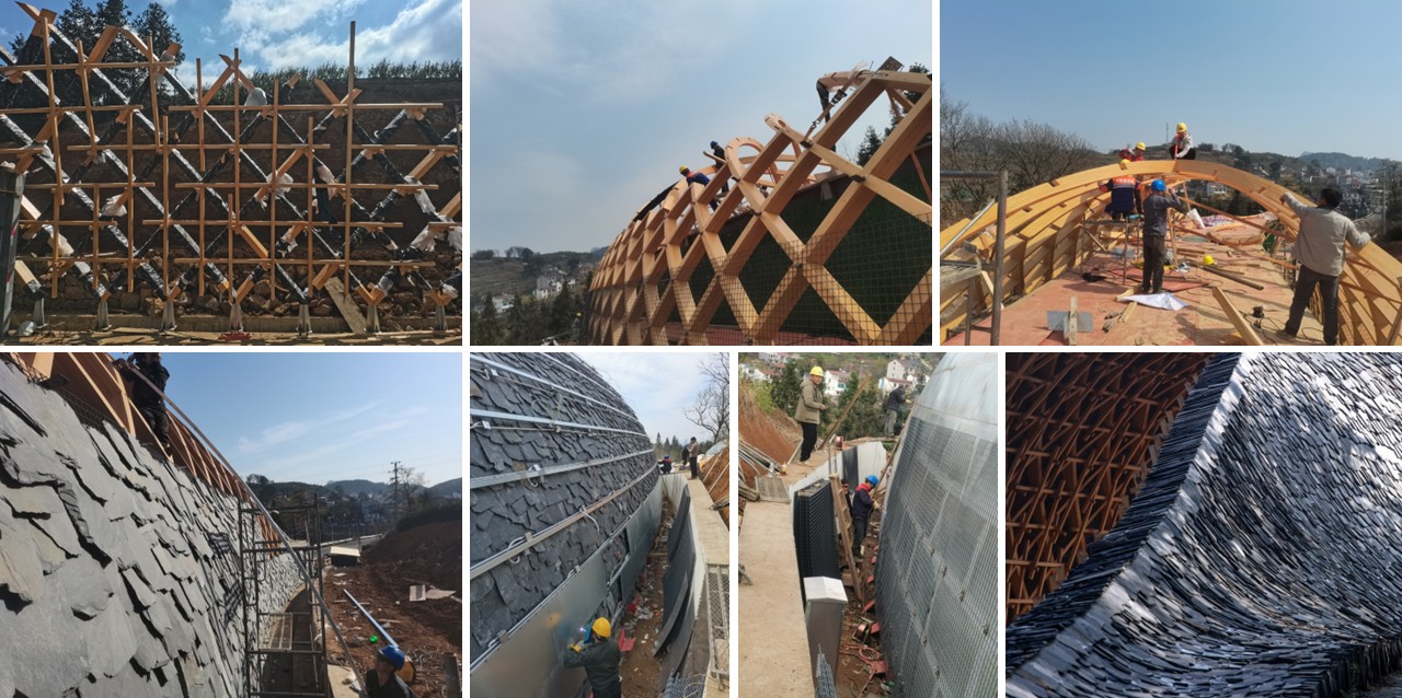 BIM建筑|上天入地:下岩贝穿云编木隧&腾云气象环 / 朱培栋-line+建筑事务所 BIM建筑|上天入地:下岩贝穿云编木隧&腾云气象环 / 朱培栋-line+建筑事务所