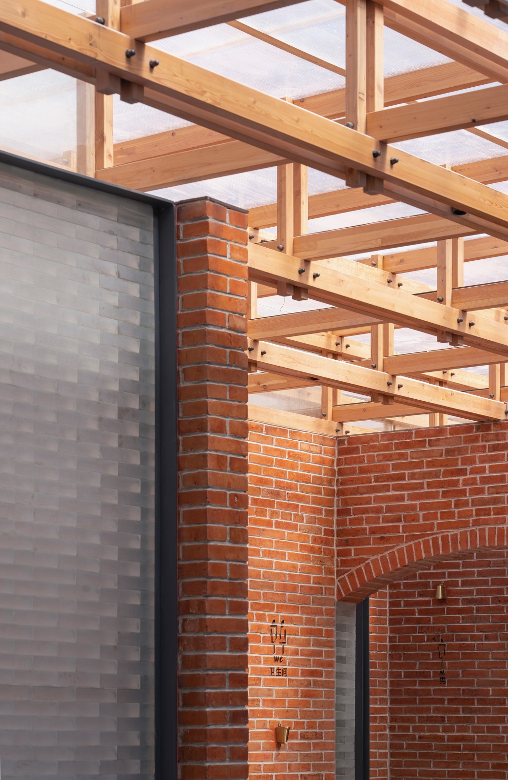 BIM建筑|留坝老街红砖公厕 / 尌林建筑设计事务所 BIM建筑|留坝老街红砖公厕 / 尌林建筑设计事务所