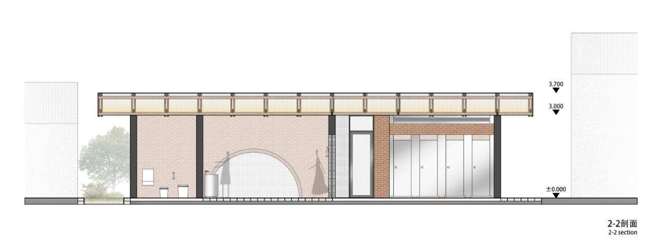 BIM建筑|留坝老街红砖公厕 / 尌林建筑设计事务所 BIM建筑|留坝老街红砖公厕 / 尌林建筑设计事务所