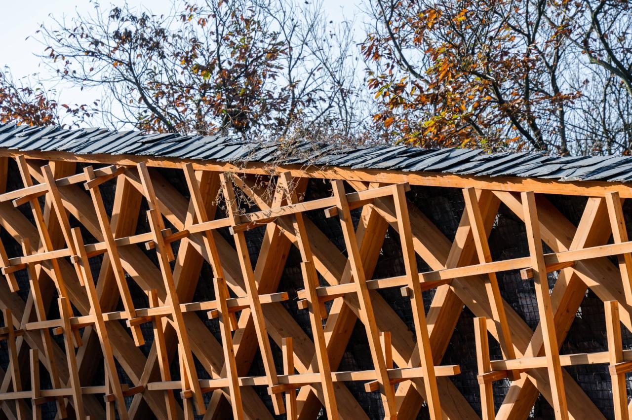 BIM建筑|上天入地:下岩贝穿云编木隧&腾云气象环 / 朱培栋-line+建筑事务所 BIM建筑|上天入地:下岩贝穿云编木隧&腾云气象环 / 朱培栋-line+建筑事务所