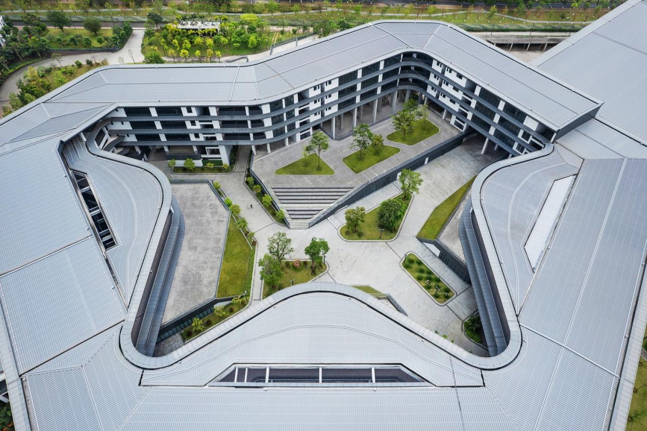 BIM建筑|北京大学附属中学海口学校 / Crossboundaries BIM建筑|北京大学附属中学海口学校 / Crossboundaries