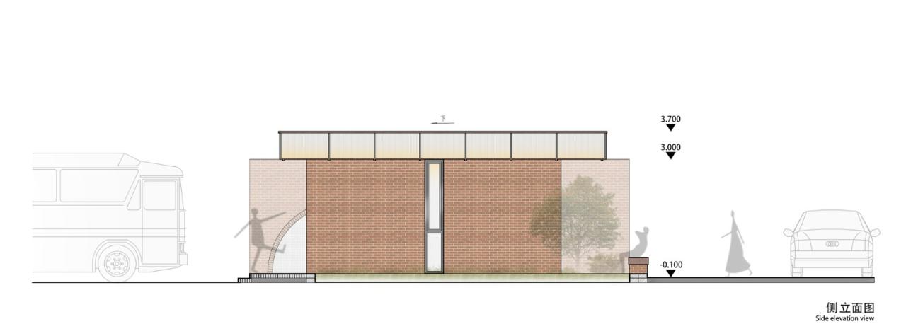 BIM建筑|留坝老街红砖公厕 / 尌林建筑设计事务所 BIM建筑|留坝老街红砖公厕 / 尌林建筑设计事务所