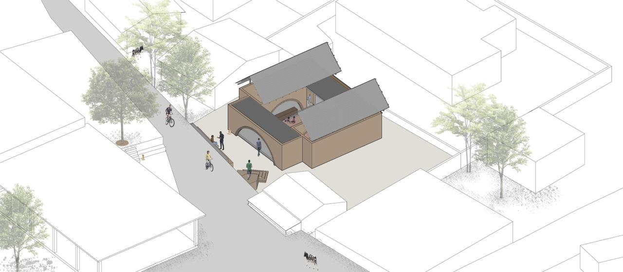 BIM建筑|乡村图书馆 / pk_iNCEPTiON BIM建筑|乡村图书馆 / pk_iNCEPTiON