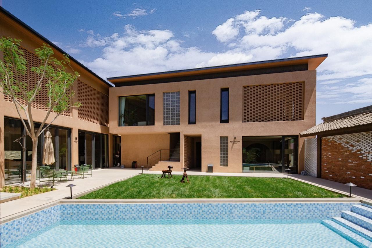 BIM建筑|伴山而居:后院•溜石港民宿 / GW空间设计 BIM建筑|伴山而居:后院•溜石港民宿 / GW空间设计