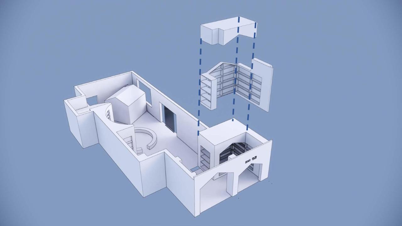 BIM建筑|2040书店 / 上海观介设计 BIM建筑|2040书店 / 上海观介设计