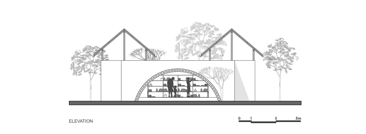 BIM建筑|乡村图书馆 / pk_iNCEPTiON BIM建筑|乡村图书馆 / pk_iNCEPTiON