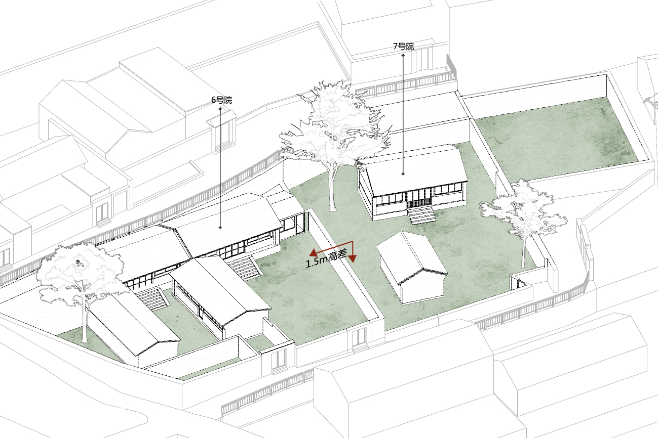 BIM建筑|伴山而居:后院•溜石港民宿 / GW空间设计 BIM建筑|伴山而居:后院•溜石港民宿 / GW空间设计