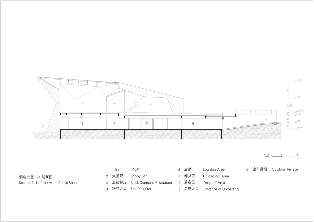 BIM建筑|中卫沙漠钻石酒店 / 水石设计-米川工作室 BIM建筑|中卫沙漠钻石酒店 / 水石设计-米川工作室