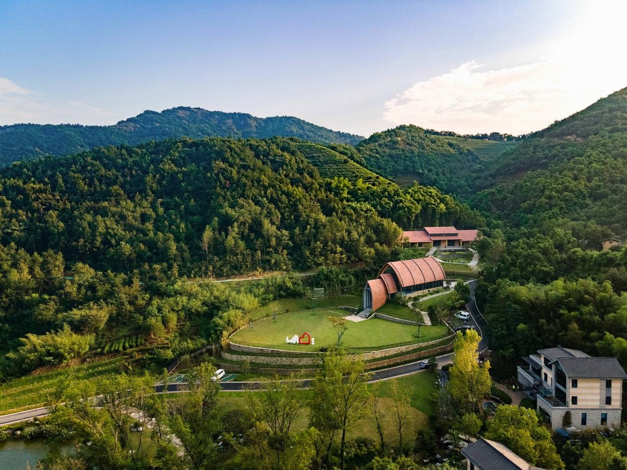 BIM建筑|枕山栖谷,虎凹慢时光:庐江县柯坦镇虎凹欢乐茶谷 / 中铁合肥建筑市政工程设计研究院有限公司 BIM建筑|枕山栖谷,虎凹慢时光:庐江县柯坦镇虎凹欢乐茶谷 / 中铁合肥建筑市政工程设计研究院有限公司