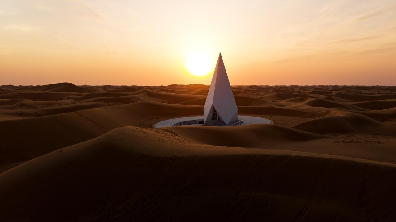 BIM建筑|中卫沙漠钻石酒店 / 水石设计-米川工作室 BIM建筑|中卫沙漠钻石酒店 / 水石设计-米川工作室