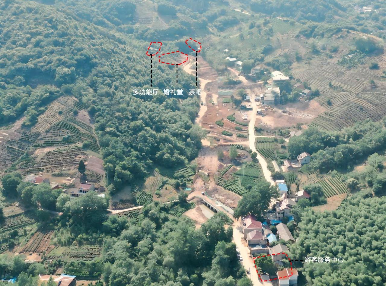 BIM建筑|枕山栖谷,虎凹慢时光:庐江县柯坦镇虎凹欢乐茶谷 / 中铁合肥建筑市政工程设计研究院有限公司 BIM建筑|枕山栖谷,虎凹慢时光:庐江县柯坦镇虎凹欢乐茶谷 / 中铁合肥建筑市政工程设计研究院有限公司