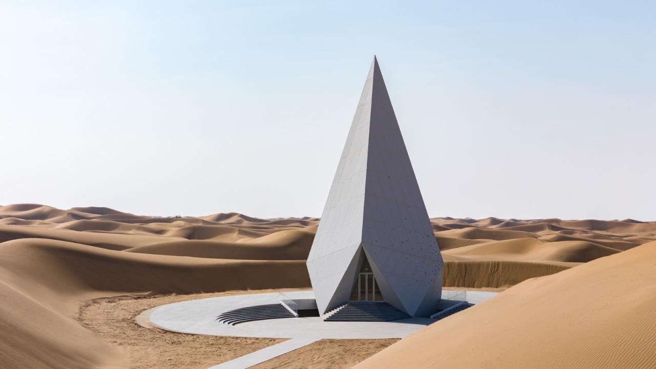 BIM建筑|中卫沙漠钻石酒店 / 水石设计-米川工作室 BIM建筑|中卫沙漠钻石酒店 / 水石设计-米川工作室