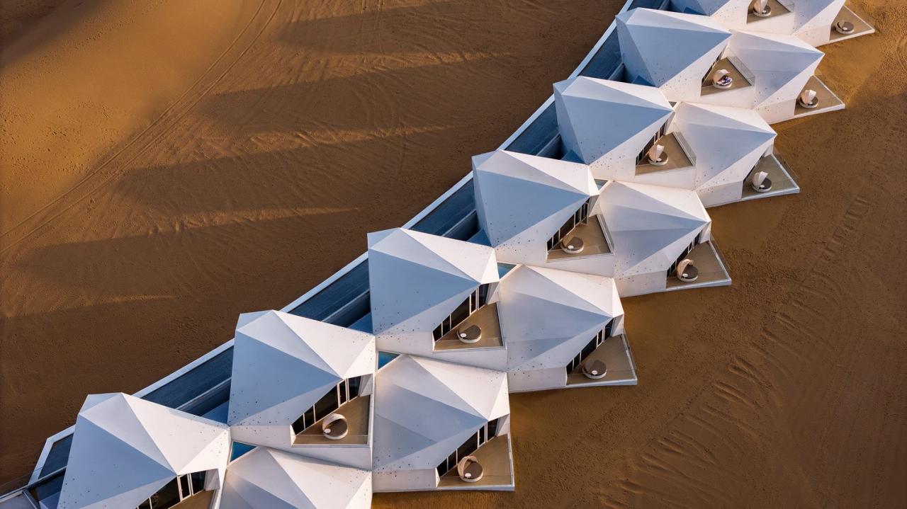 BIM建筑|中卫沙漠钻石酒店 / 水石设计-米川工作室 BIM建筑|中卫沙漠钻石酒店 / 水石设计-米川工作室