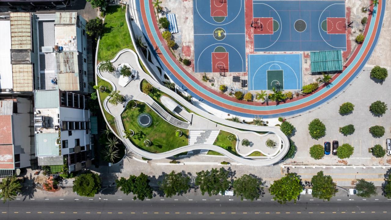 BIM建筑|朔特拉艺术展览中心 / Ho Khue Architects BIM建筑|朔特拉艺术展览中心 / Ho Khue Architects