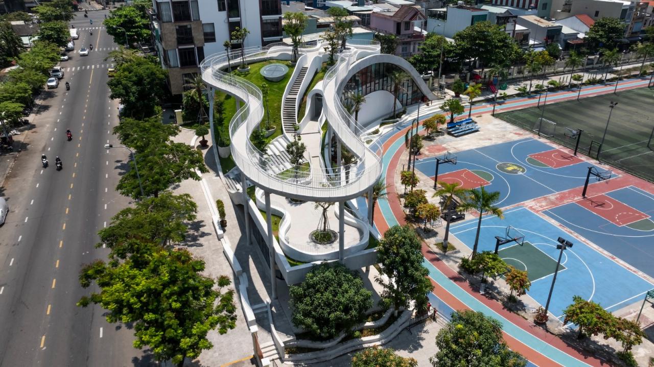 BIM建筑|朔特拉艺术展览中心 / Ho Khue Architects BIM建筑|朔特拉艺术展览中心 / Ho Khue Architects