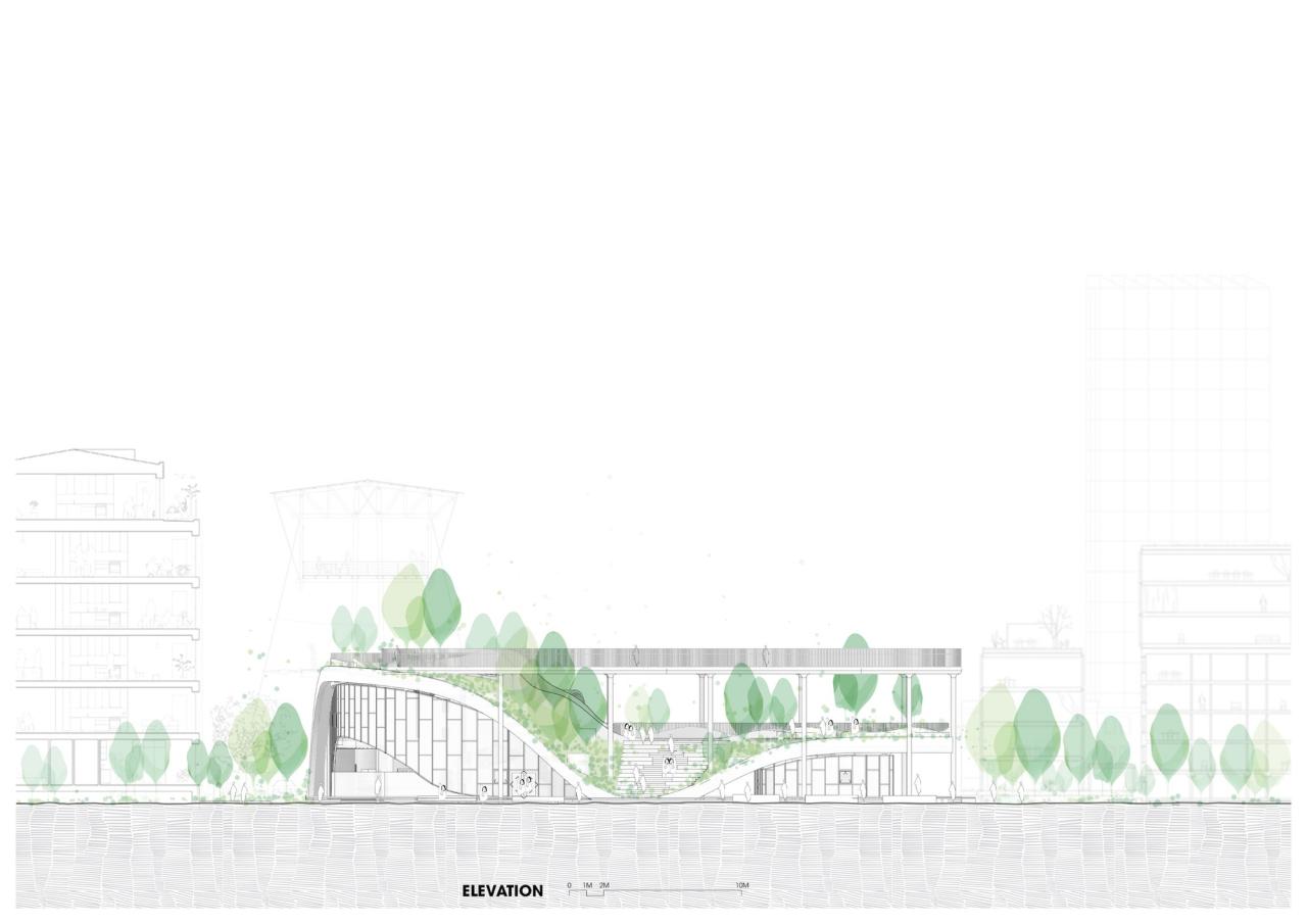 BIM建筑|朔特拉艺术展览中心 / Ho Khue Architects BIM建筑|朔特拉艺术展览中心 / Ho Khue Architects