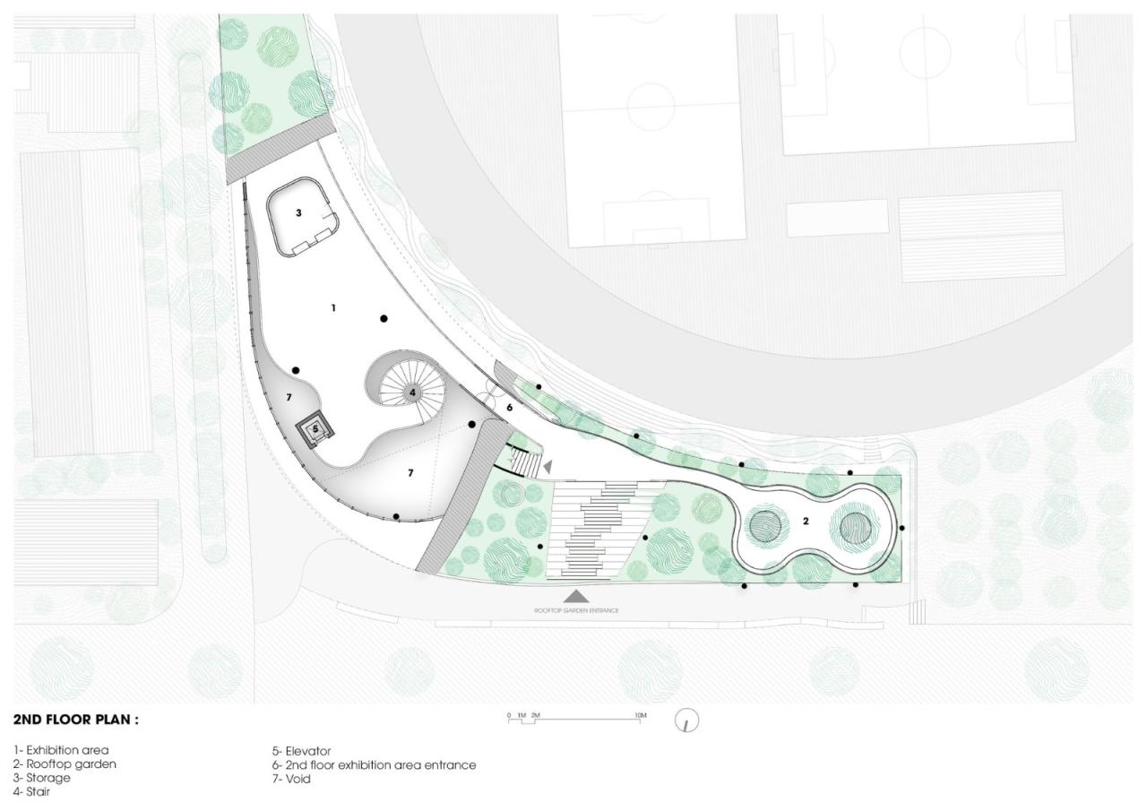 BIM建筑|朔特拉艺术展览中心 / Ho Khue Architects BIM建筑|朔特拉艺术展览中心 / Ho Khue Architects