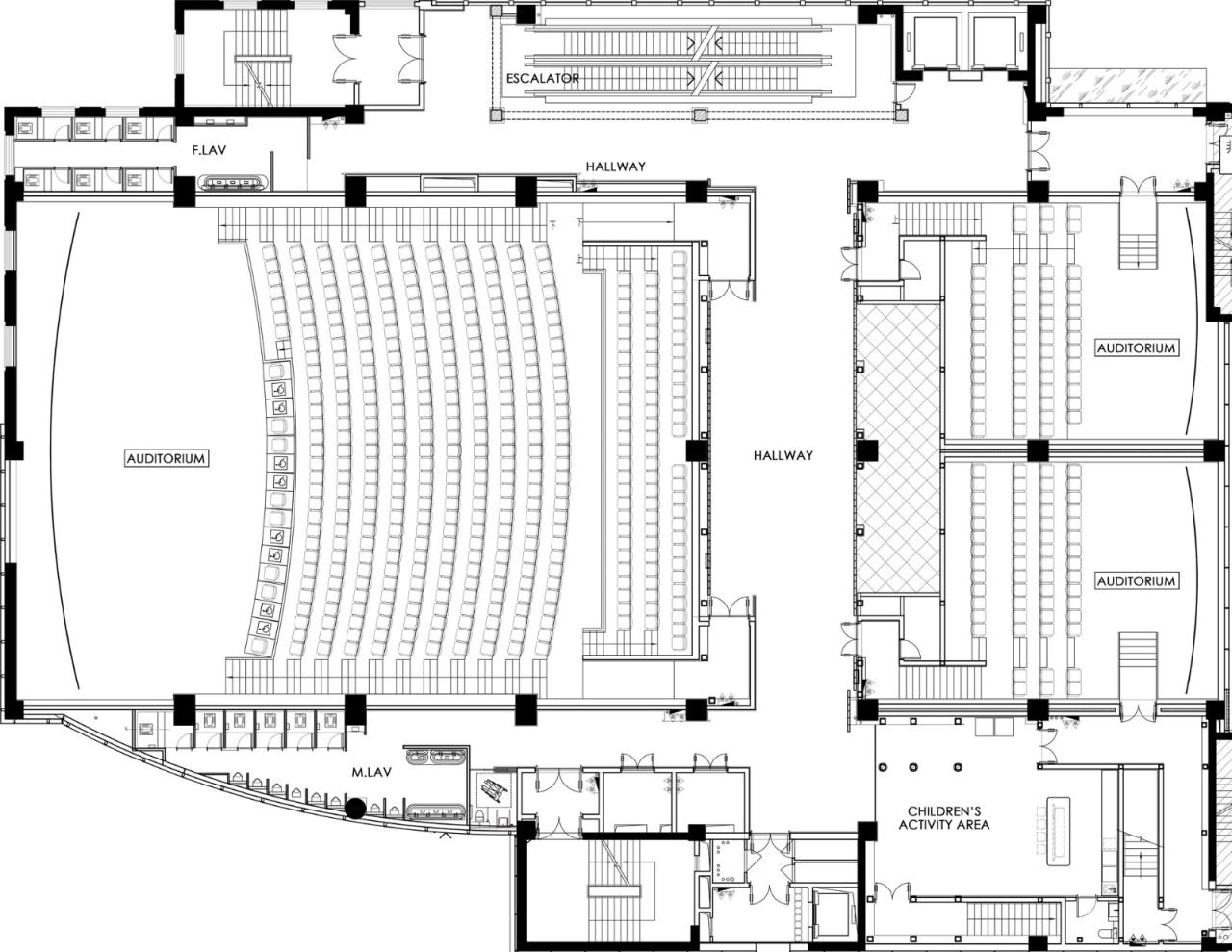 BIM建筑|裹在 “砖浪” 里的海岛影院 / 壹正企划 BIM建筑|裹在 “砖浪” 里的海岛影院 / 壹正企划