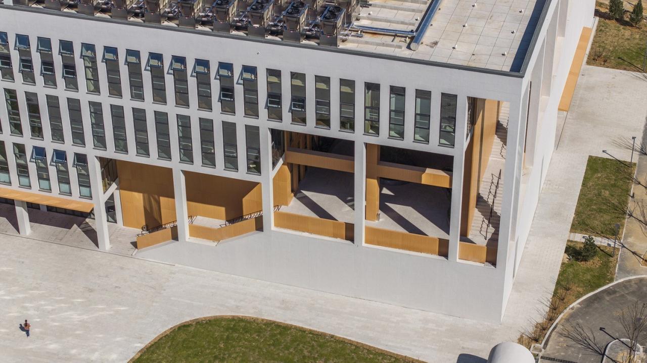 BIM建筑|烟台城市科技职业学院二期 / 超城建筑 BIM建筑|烟台城市科技职业学院二期 / 超城建筑