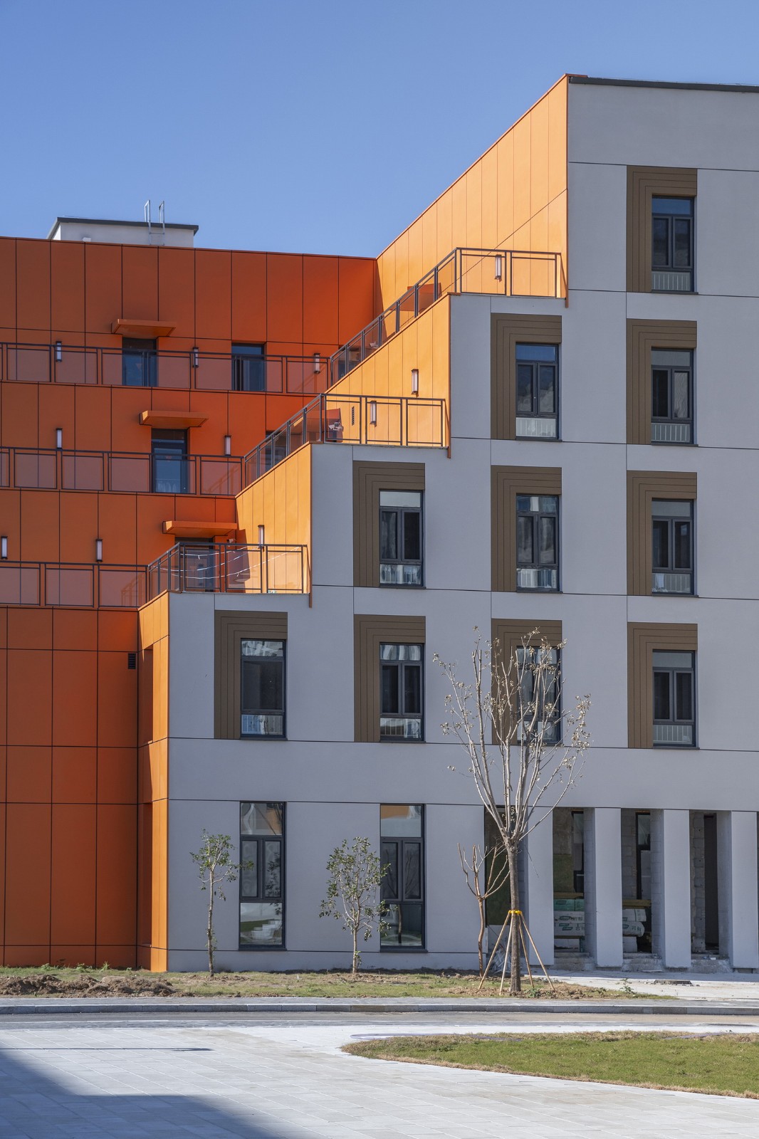 BIM建筑|烟台城市科技职业学院二期 / 超城建筑 BIM建筑|烟台城市科技职业学院二期 / 超城建筑