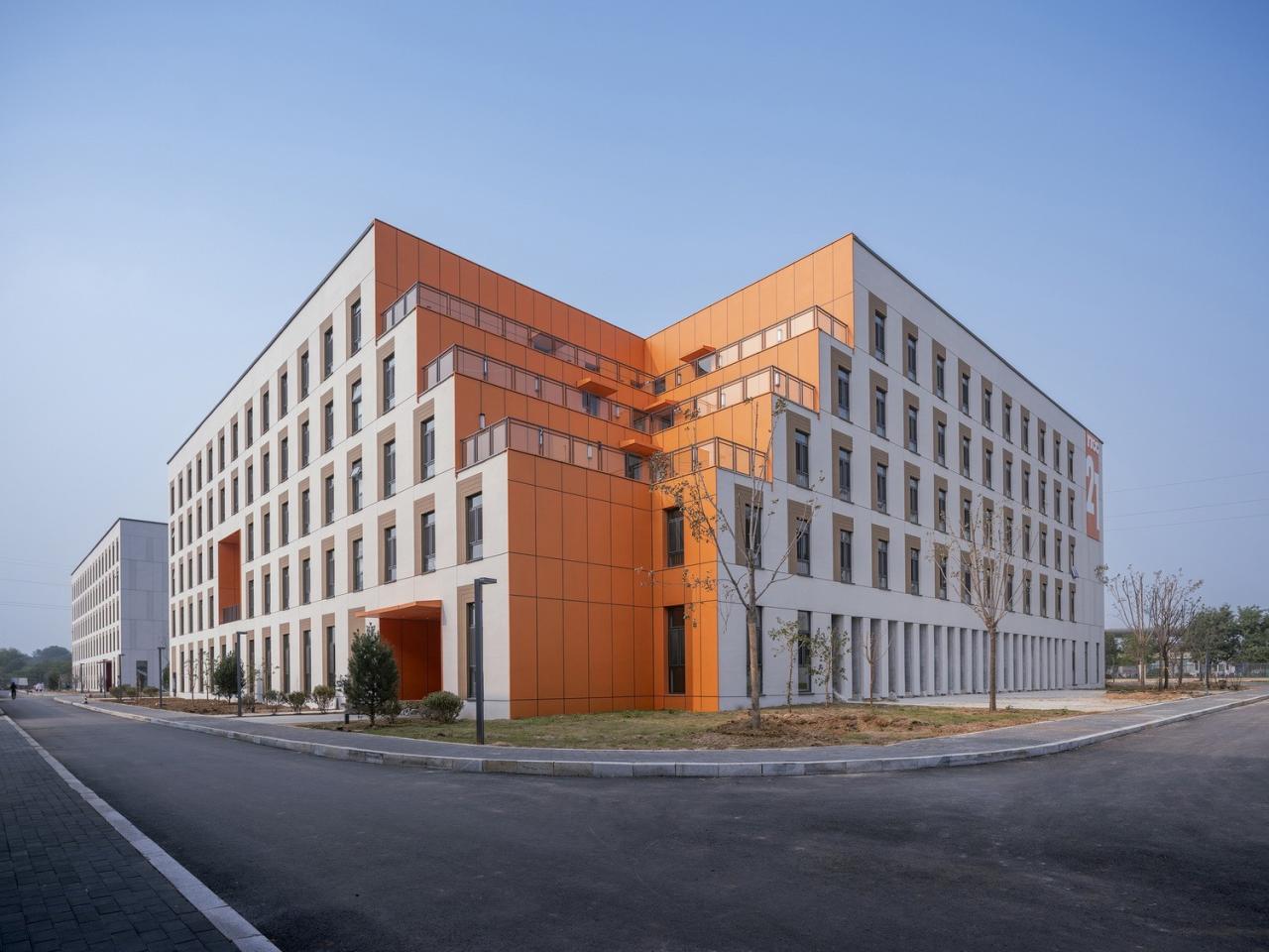 BIM建筑|烟台城市科技职业学院二期 / 超城建筑 BIM建筑|烟台城市科技职业学院二期 / 超城建筑