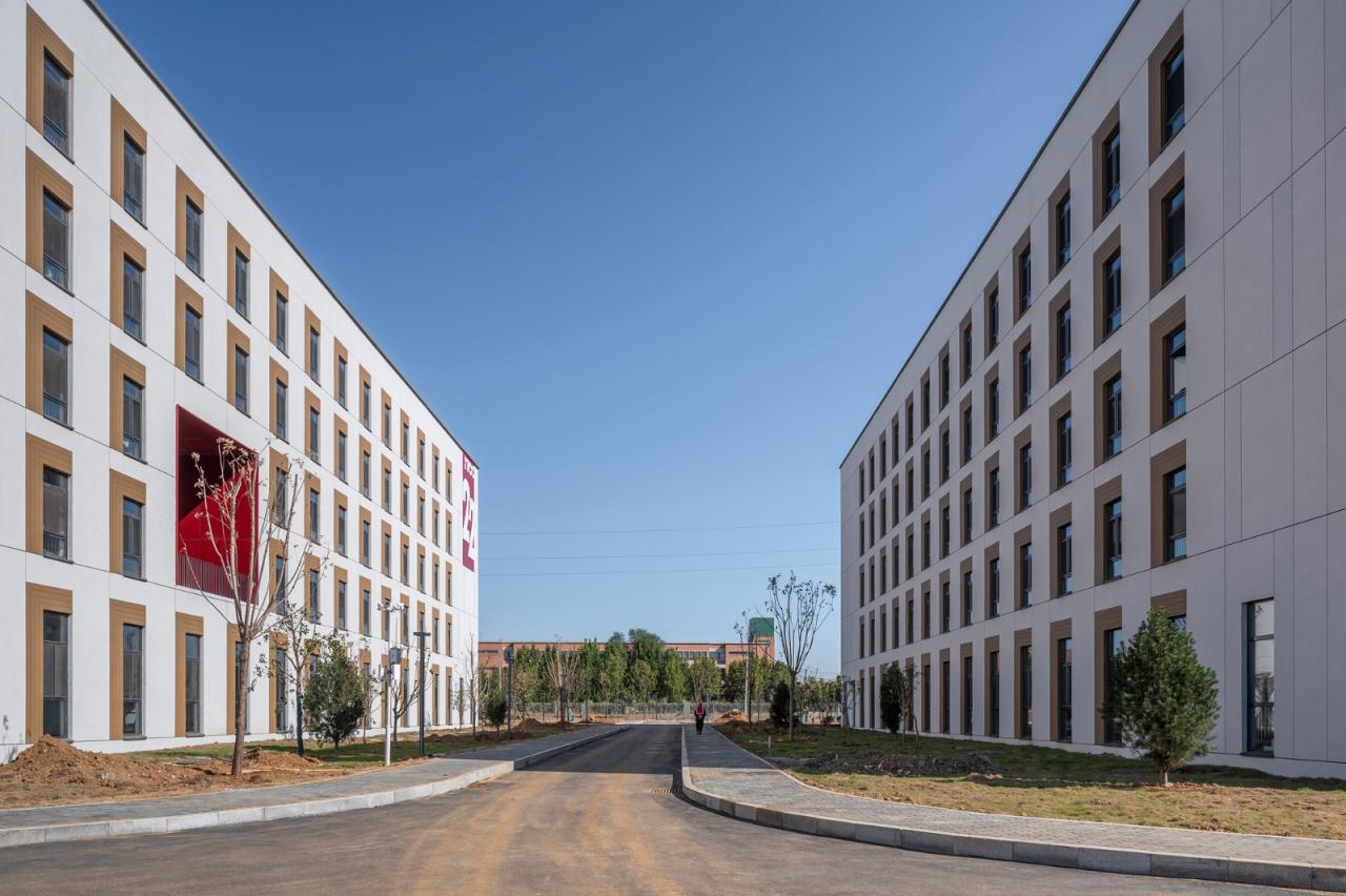 BIM建筑|烟台城市科技职业学院二期 / 超城建筑 BIM建筑|烟台城市科技职业学院二期 / 超城建筑