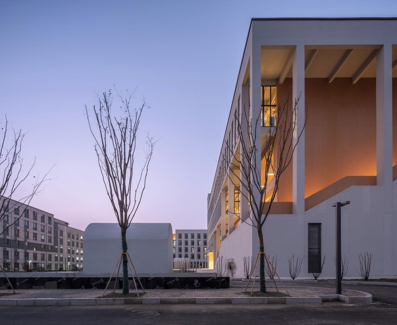 BIM建筑|烟台城市科技职业学院二期 / 超城建筑 BIM建筑|烟台城市科技职业学院二期 / 超城建筑