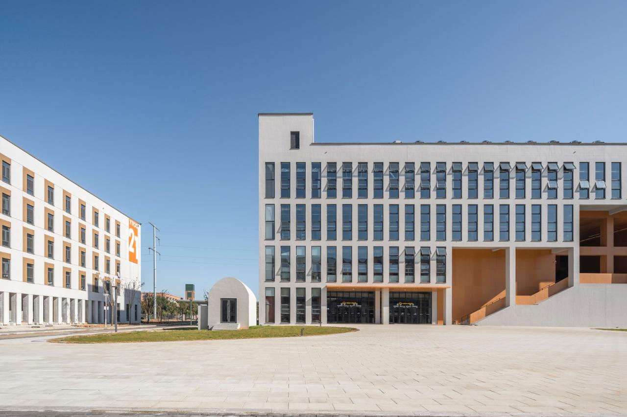 BIM建筑|烟台城市科技职业学院二期 / 超城建筑 BIM建筑|烟台城市科技职业学院二期 / 超城建筑