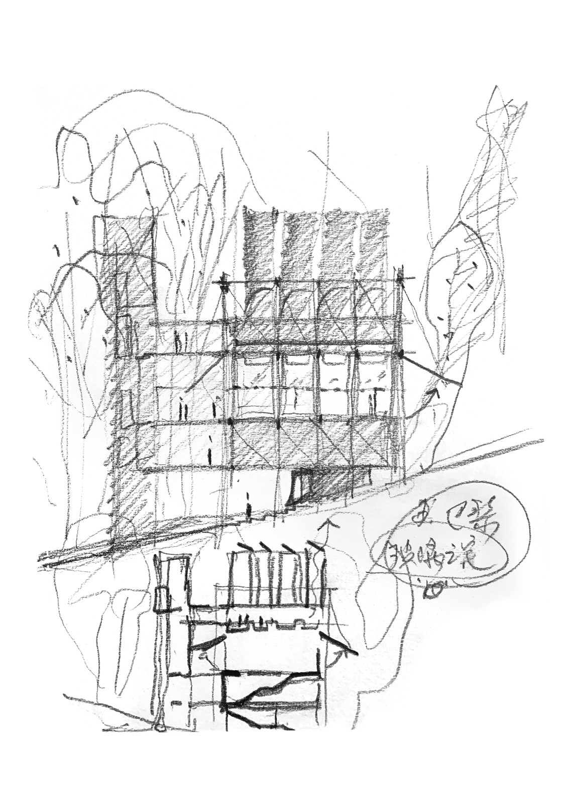 BIM建筑|雾灵山眼石汤泉,林中仪器 / 直向建筑 BIM建筑|雾灵山眼石汤泉,林中仪器 / 直向建筑