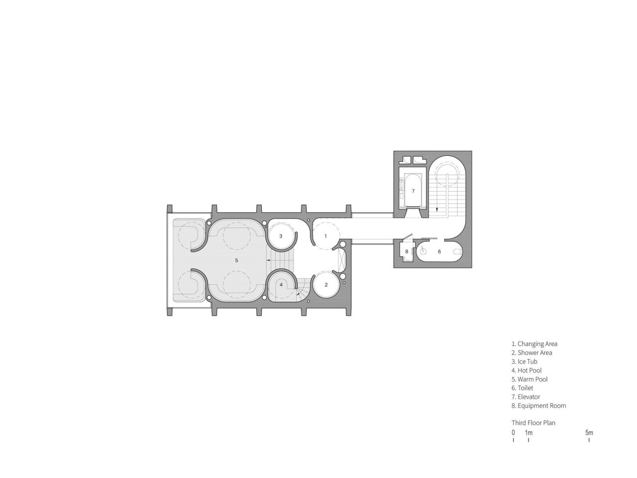 BIM建筑|雾灵山眼石汤泉,林中仪器 / 直向建筑 BIM建筑|雾灵山眼石汤泉,林中仪器 / 直向建筑