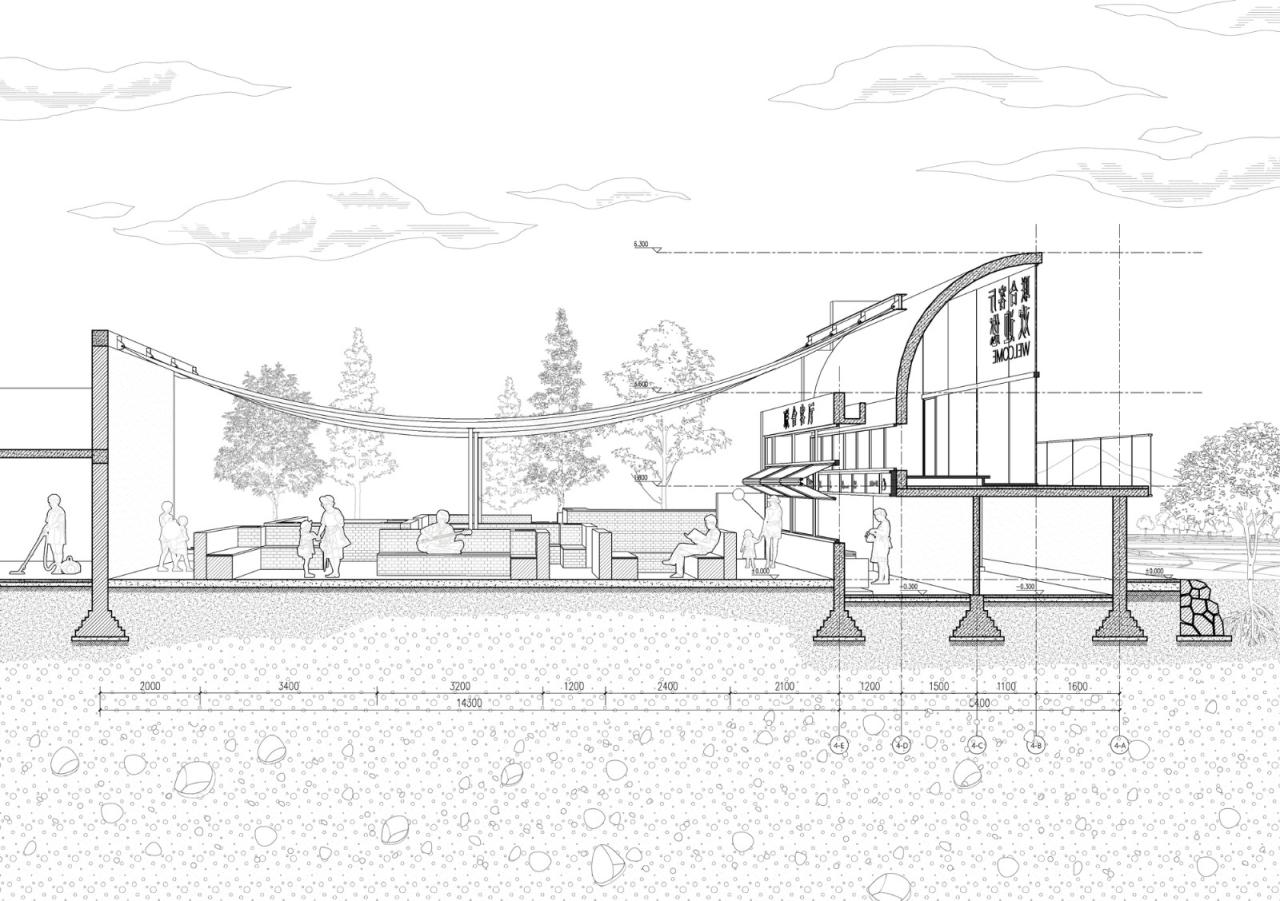 BIM建筑|联合村社区中心 / 合造社 BIM建筑|联合村社区中心 / 合造社