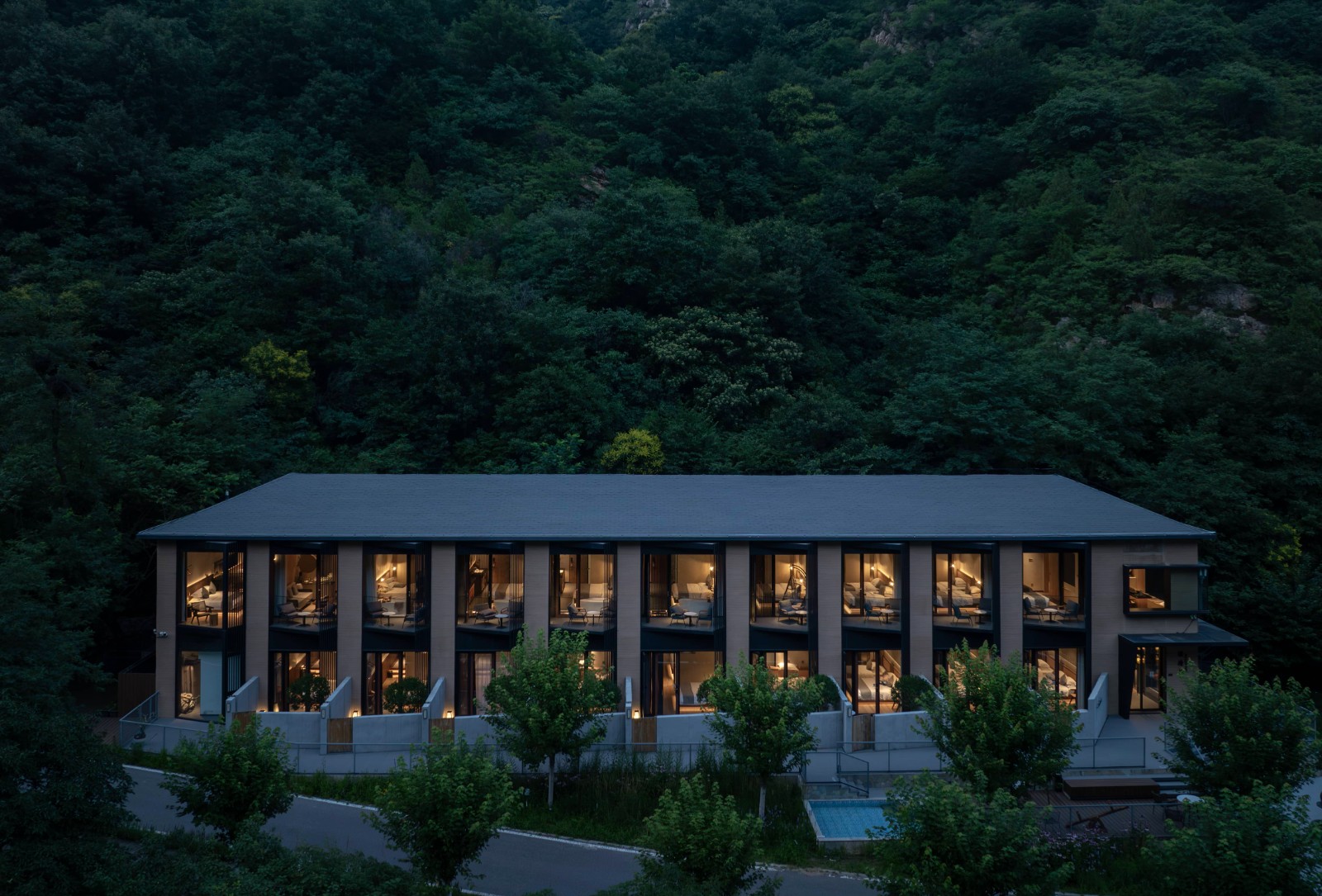 BIM建筑|水雲乡 / 莘野佚筑设计工作室 BIM建筑|水雲乡 / 莘野佚筑设计工作室