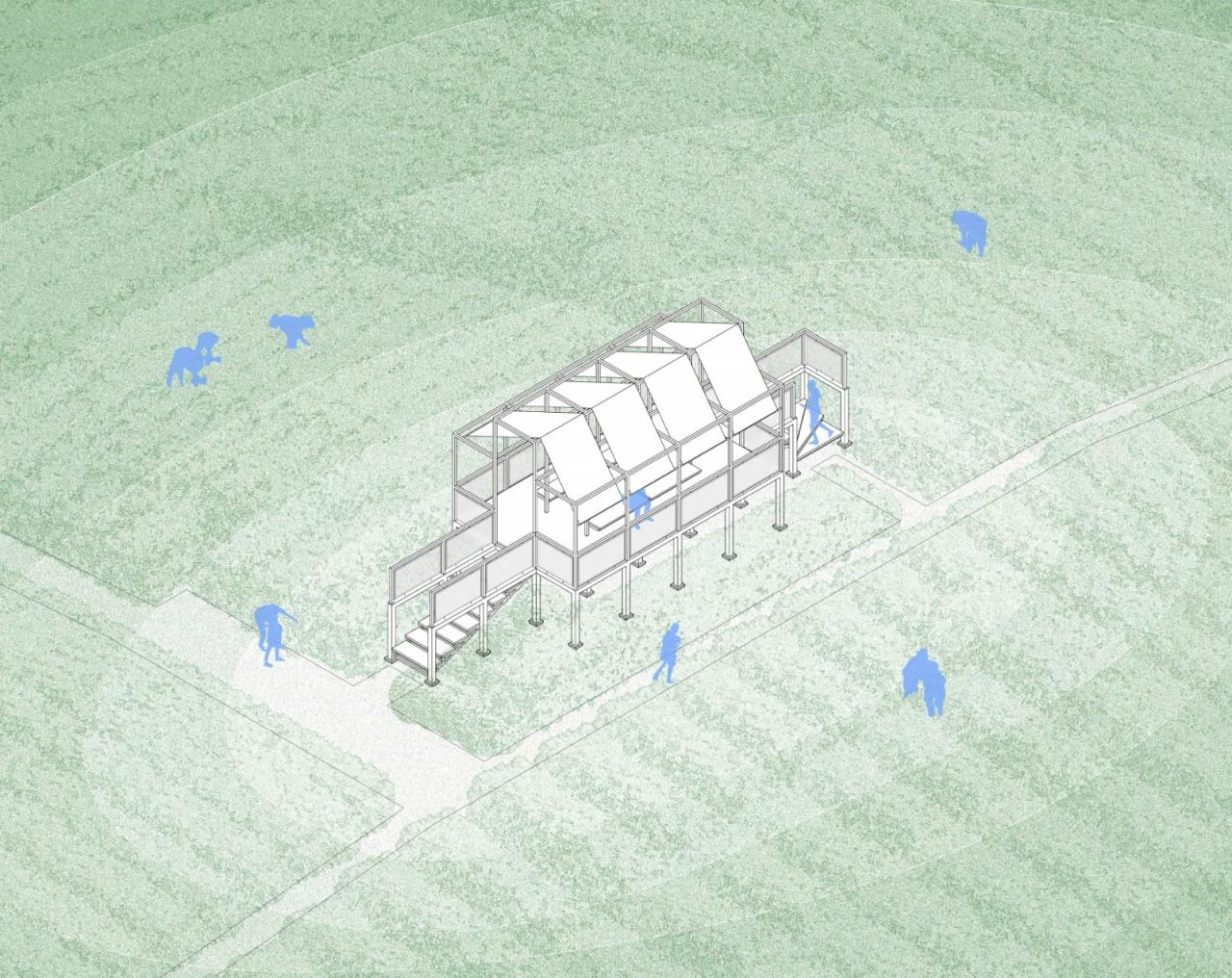 BIM建筑|长埭村艺术乡建系列-茶山浮亭 / 由牧建筑 BIM建筑|长埭村艺术乡建系列-茶山浮亭 / 由牧建筑