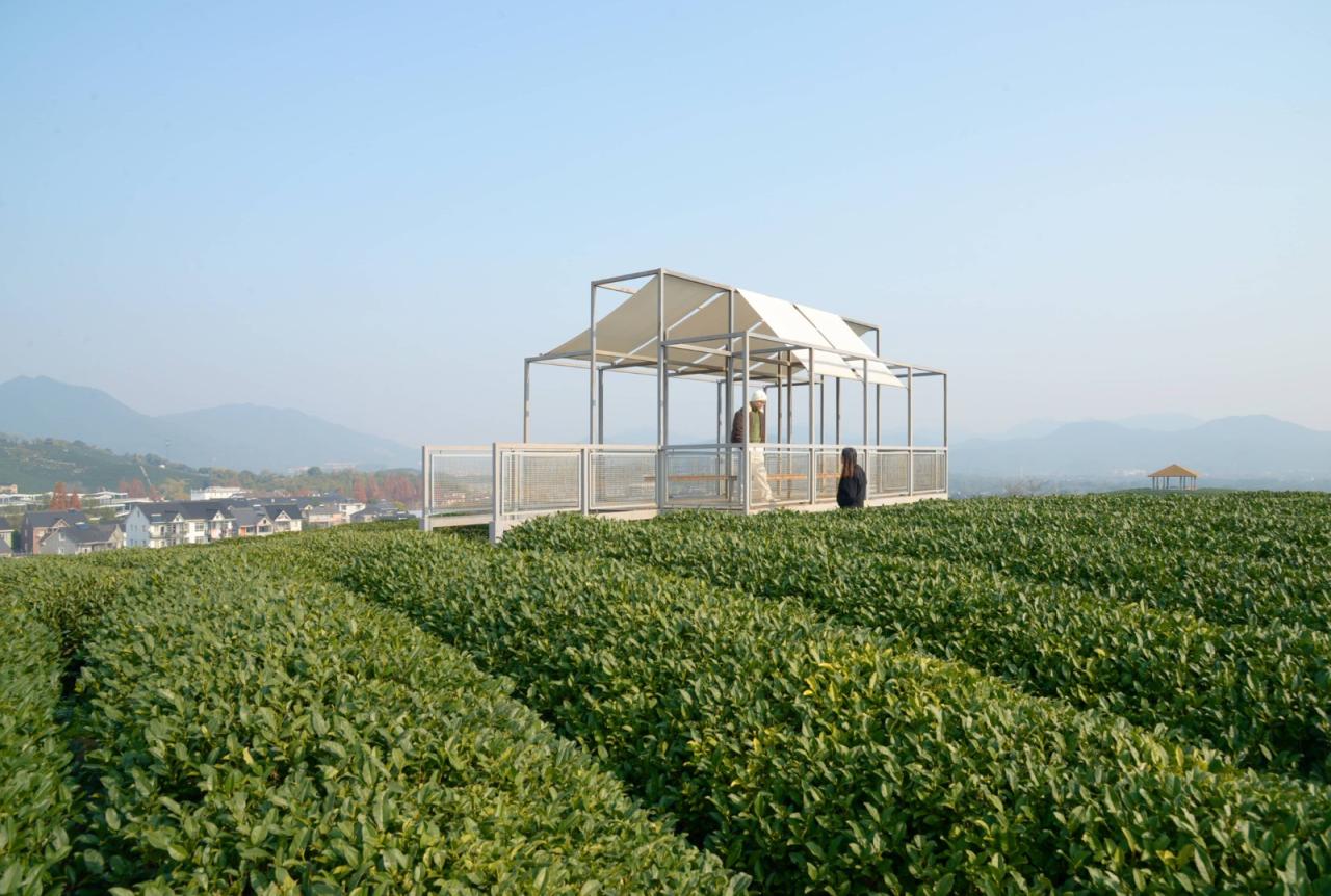 BIM建筑|长埭村艺术乡建系列-茶山浮亭 / 由牧建筑 BIM建筑|长埭村艺术乡建系列-茶山浮亭 / 由牧建筑