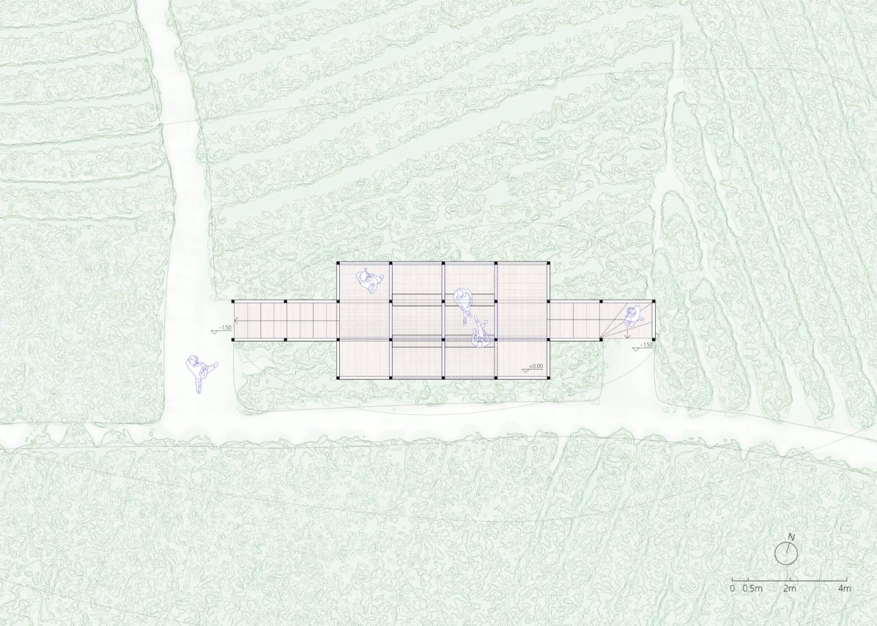 BIM建筑|长埭村艺术乡建系列-茶山浮亭 / 由牧建筑 BIM建筑|长埭村艺术乡建系列-茶山浮亭 / 由牧建筑
