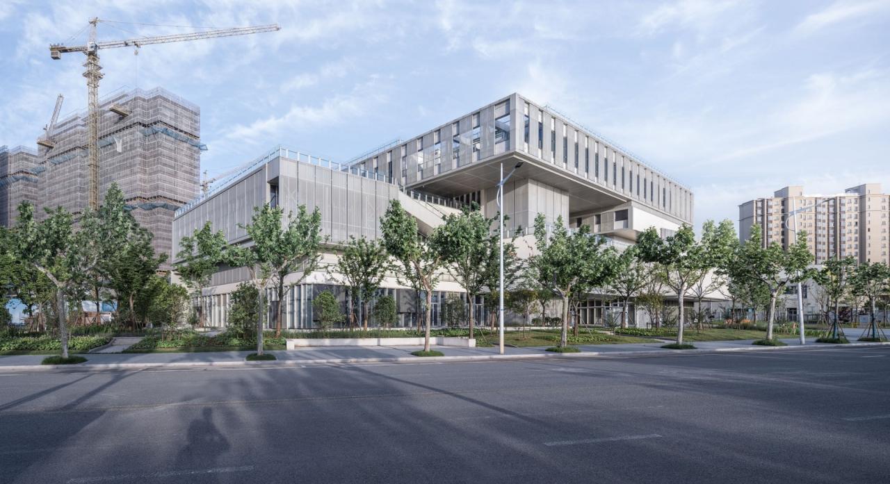 BIM建筑|靖江滨江新城长阳邻里中心 / 南大建筑钟华颖工作室 BIM建筑|靖江滨江新城长阳邻里中心 / 南大建筑钟华颖工作室