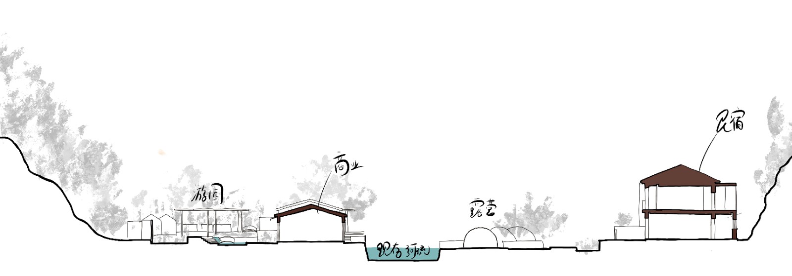 BIM建筑|水雲乡 / 莘野佚筑设计工作室 BIM建筑|水雲乡 / 莘野佚筑设计工作室