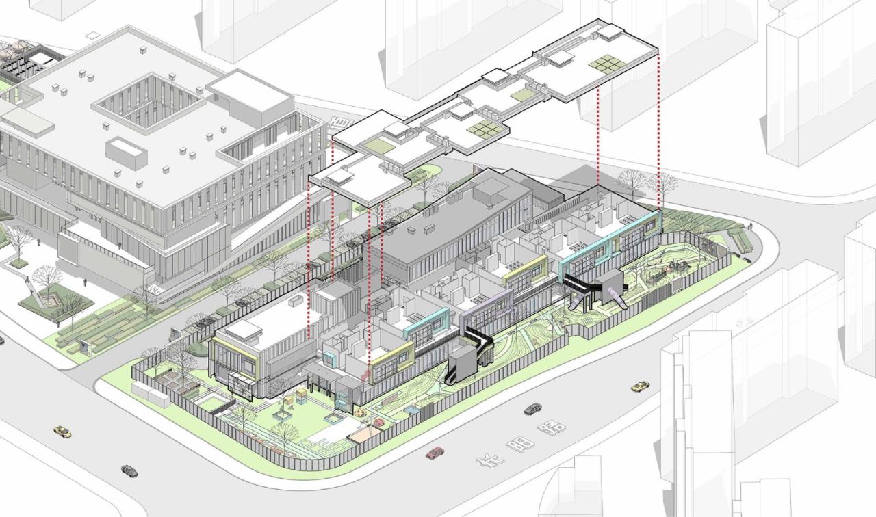 BIM建筑|靖江滨江新城长阳邻里中心 / 南大建筑钟华颖工作室 BIM建筑|靖江滨江新城长阳邻里中心 / 南大建筑钟华颖工作室