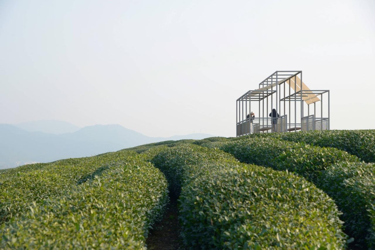 BIM建筑|长埭村艺术乡建系列-茶山浮亭 / 由牧建筑 BIM建筑|长埭村艺术乡建系列-茶山浮亭 / 由牧建筑