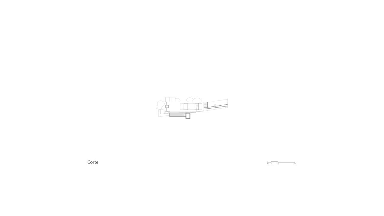 借地势嵌入地下打造庭院核心自然延伸的度假屋设计 借地势嵌入地下打造庭院核心自然延伸的度假屋设计