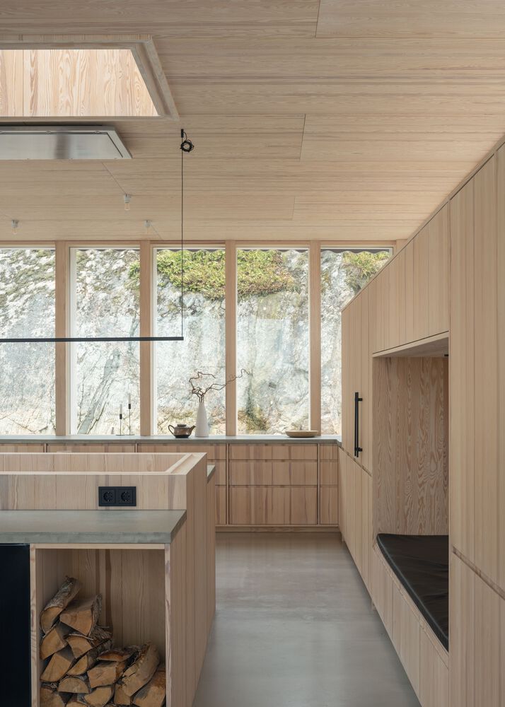 海峡边建筑奇迹挑战地形打造绝美视野的木质别墅设计 海峡边建筑奇迹挑战地形打造绝美视野的木质别墅设计