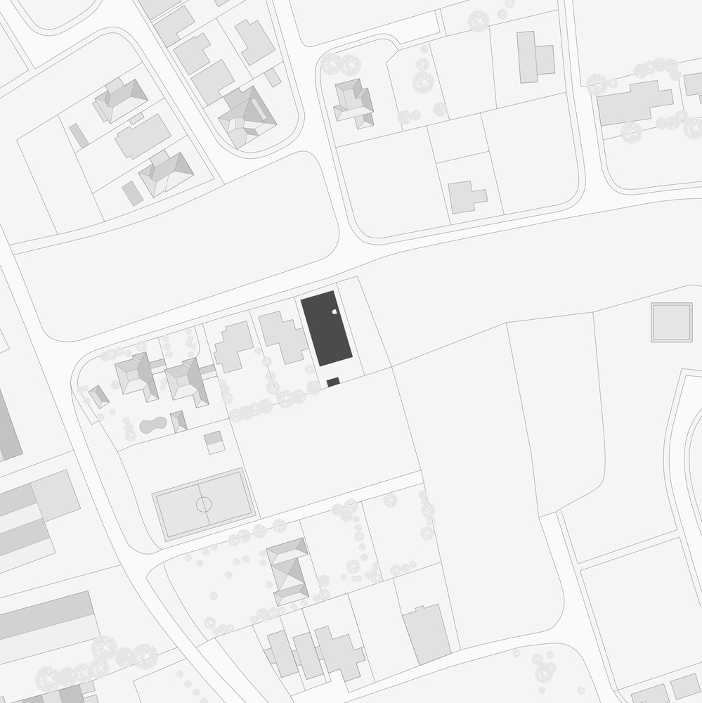 雕塑般裸露混凝土贯穿整个狭长矩形的平房设计 雕塑般裸露混凝土贯穿整个狭长矩形的平房设计