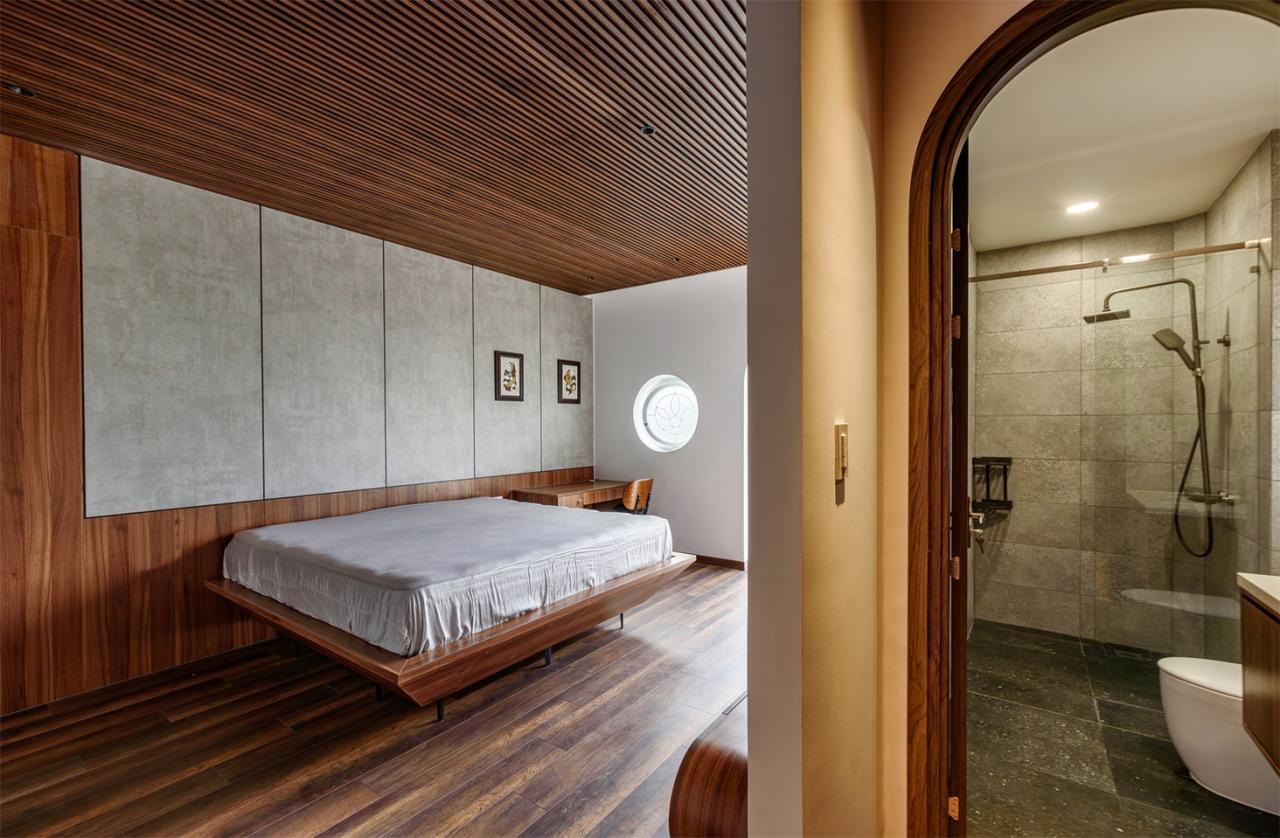 回归老街区的温暖森林露营灵感下的暮年居所别墅设计 回归老街区的温暖森林露营灵感下的暮年居所别墅设计